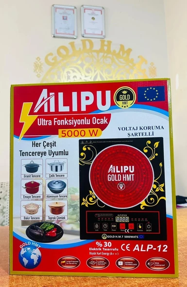 Ailipu/alipu 5000 Watt Her Tencereye Uyumlu Ocak ürün görseli 1