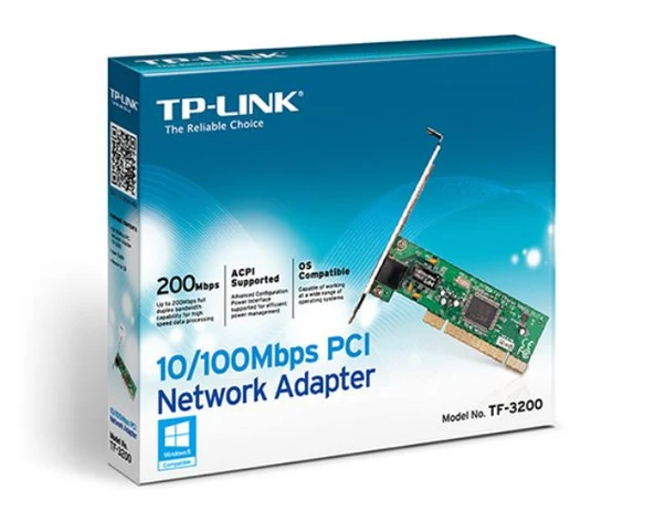 TP-LINK TF-3200 10/100Mbps PCI Network Adaptör Fiyatı ürün görseli 1