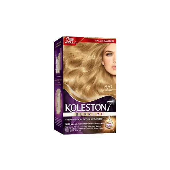Koleston Supreme Set Boya 8/0 Açık Kumral ürün görseli 1