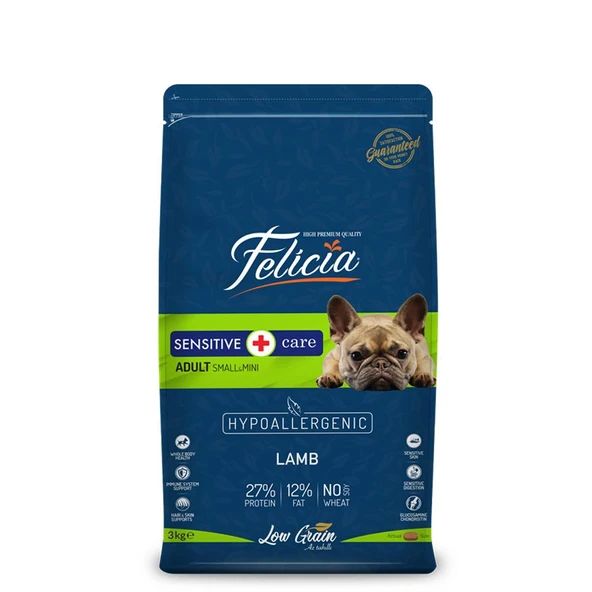 Felicia Küçük ve Orta Irk Kuzulu Yetişkin Köpek Maması 3 kg ürün görseli 1