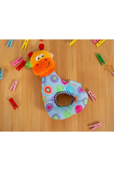 Babyjem Desenli Yumuşak Zürafa Oyuncak ürün görseli 1