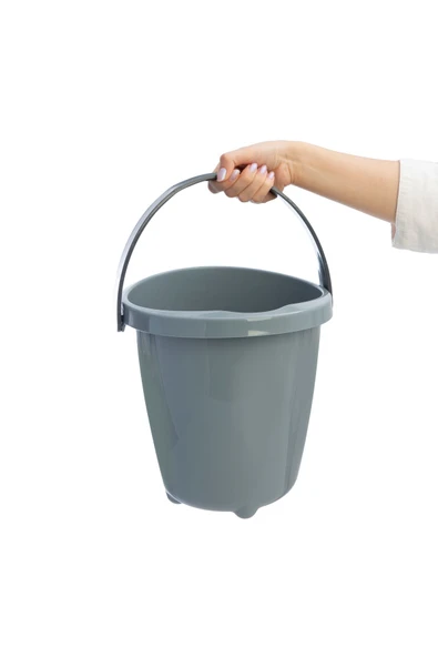 Babyjem Elegant Bebek Su Kovası Gri ( 11 Litre ) ürün görseli 1