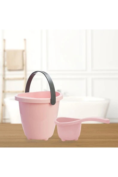 Babyjem Elegant Bebek Su Kovası & Elegant Bebek Su Maşrapası -  2'Li Set ürün görseli 1