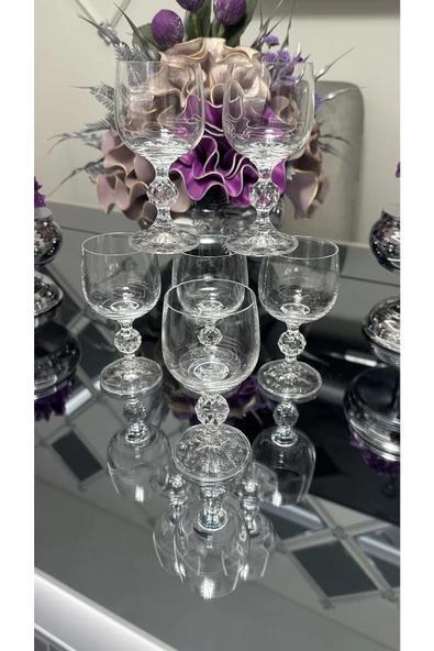 Kristal Kahve Yanı Su Bardağı 150 ml - Resim 3