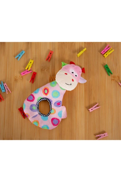 Babyjem Baby Jem Desenli Yumuşak Zürafa ürün görseli 1