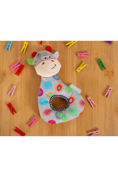 Babyjem Baby Jem Desenli Yumuşak Zürafa ürün görseli 1