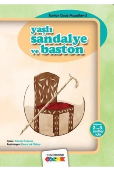 Yaşlı Sandalye ve Baston | Kamile Özdemir ürün görseli 1