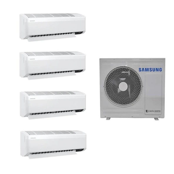 Samsung Wind Free Multi 1+4 Sistem (AJ100TXJ5KH/EA) 7+12+18+18 Btu 10 kw Dış Ünite ürün görseli 1