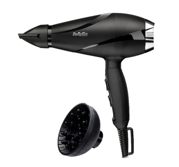 BaByliss 6713DE Shine Pro Siyah Saç Kurutma Makinesi ürün görseli 1