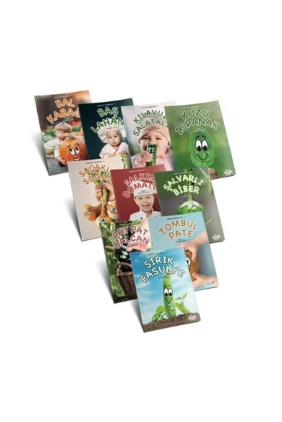 Sebzeler Konuşuyor Serisi 10 Kitap ürün görseli 1