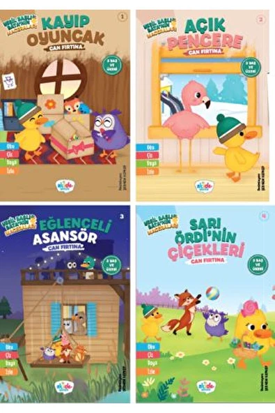 Yeşil Başlı Bata'nın Maceraları Serisi 4 Kitap | Can Fırtına ürün görseli 1