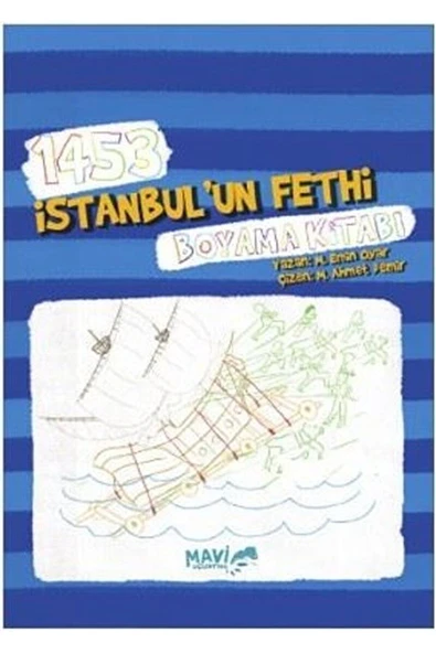 1453 İstanbulun Fethi Boyama Kitabı | Muhammet Emin Oyar ürün görseli 1