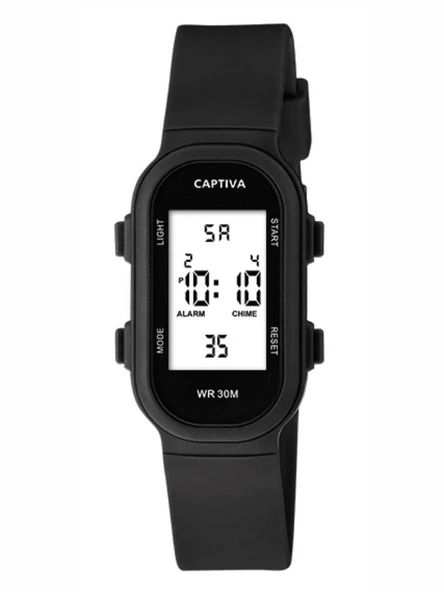 Captiva Digital 3 Atm Suya Dayanıklı Işık+Alarm+Kronometre+Takvimli Çoçuk Kol Saati CP.YN.25.07 ürün görseli 1