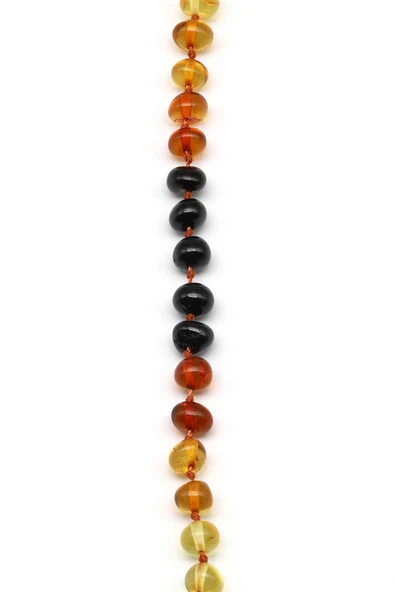 Damla Kehribar Bebek Diş Bileklik – 14 cm - Resim 2