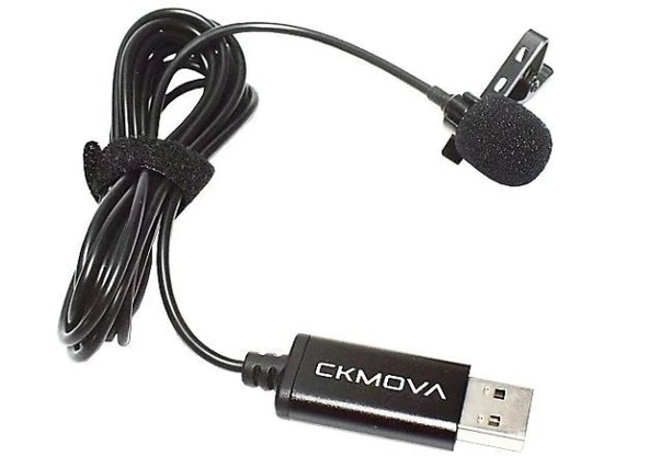 CKMOVA LUM 4 USB-A Girişli Klipsli Yaka Mikrofonu - OUTLET Açılmış Kutu (Sıfır Kondisyon) ürün görseli 1