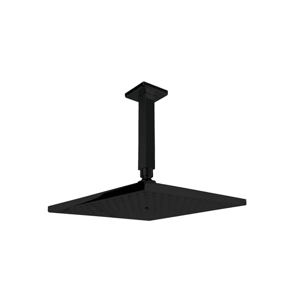NEWARC CORNER TAVANDAN AYARLI DUŞ BAŞLIGI (SİYAH) - Resim 3
