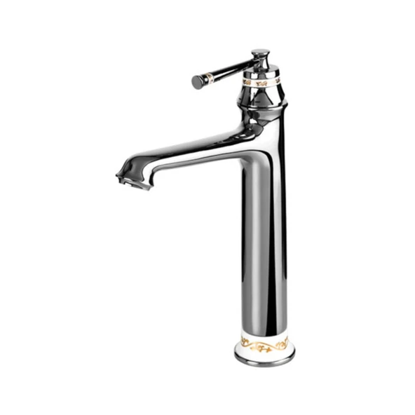 NEWARC PERA ÇANAK LAVABO BATARYASI (KROM) - Resim 4