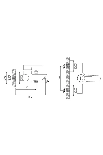 NEWARC PREMİUM BANYO BATARYASI - Resim 2