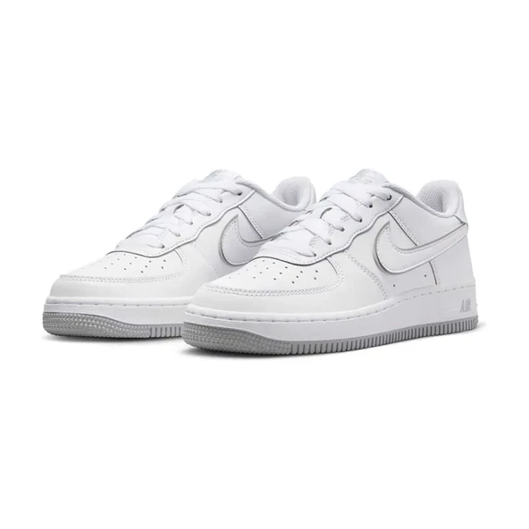 PTTAVM: Nike Air Force 1 Beyaz/Gri Sneaker Spor Ayakkabı DX5805-100