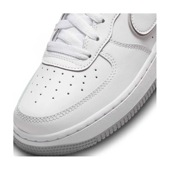 PTTAVM: Nike Air Force 1 Beyaz/Gri Sneaker Spor Ayakkabı DX5805-100