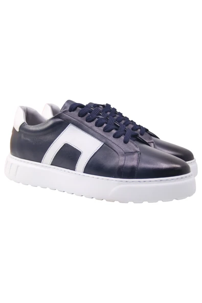 Doğal Siyah Erkek Sneaker Ayakkabı - Resim 2