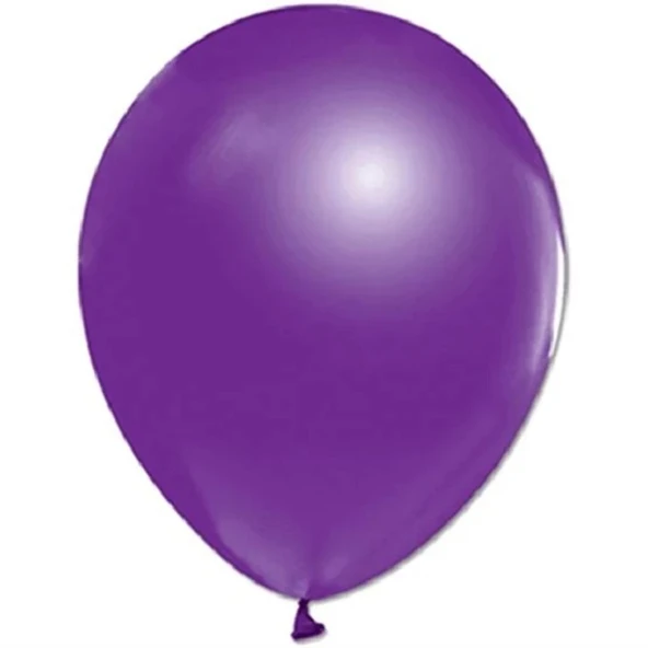 LATEKS BALON  MOR (VİOLET) 10'LU ürün görseli 1