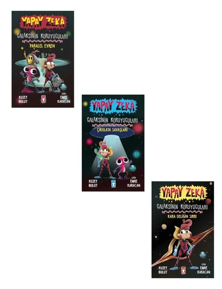 Galaksinin Koruyucuları Yapay Zeka Seti (3 Kitap) ürün görseli 1