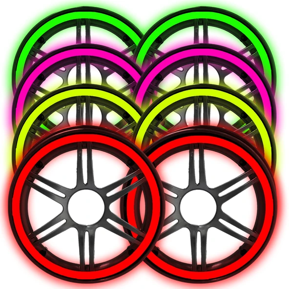 PTTAVM: Midrange Kapağı Neon Ledli 13cm 2 adet EGB eg-6656