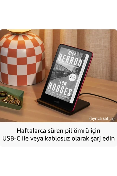 Kindle Paperwhite Signature Edition 12.Nesil 32gb Kitap Okuyucu Metalik Siyah ürün görseli 1