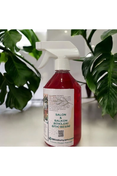 Bitki Besini Salon Ve Balkon Bitkilerine Özel 500 ML ürün görseli 1