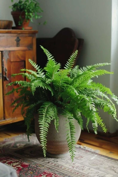 Aşk Merdiveni Bitkisi / Nephrolepis Exeltata / 30-50 Cm / Salon Eğreltisi / Sevilen Bitki ürün görseli 1