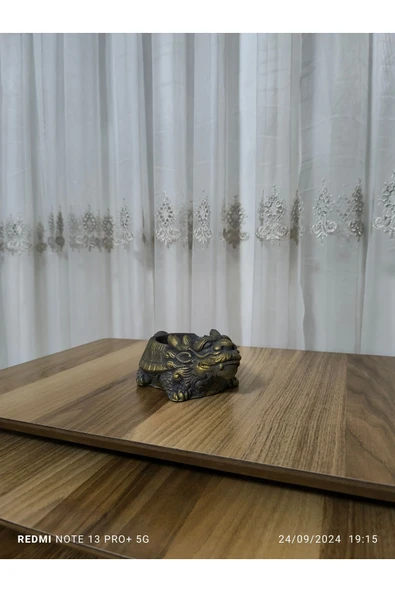 Kara Ejder Dizayn  Tabaklı Taş Vazo Aranjman Bonsai ve Orkide Saksısı ürün görseli 1