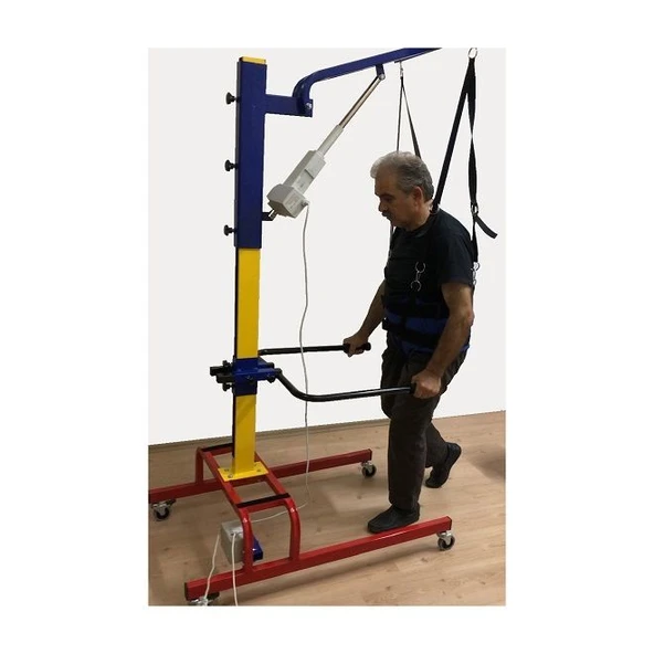Motorlu Kumandalı Kişisel Yürüyüş Robotu Engelli Lift - Resim 4