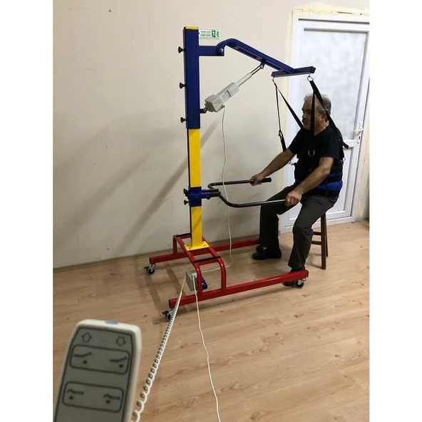 Motorlu Kumandalı Kişisel Yürüyüş Robotu Engelli Lift - Resim 3