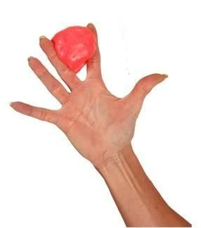 Theraflex Putty El Egzersiz Hamuru Kırmızı - Resim 4