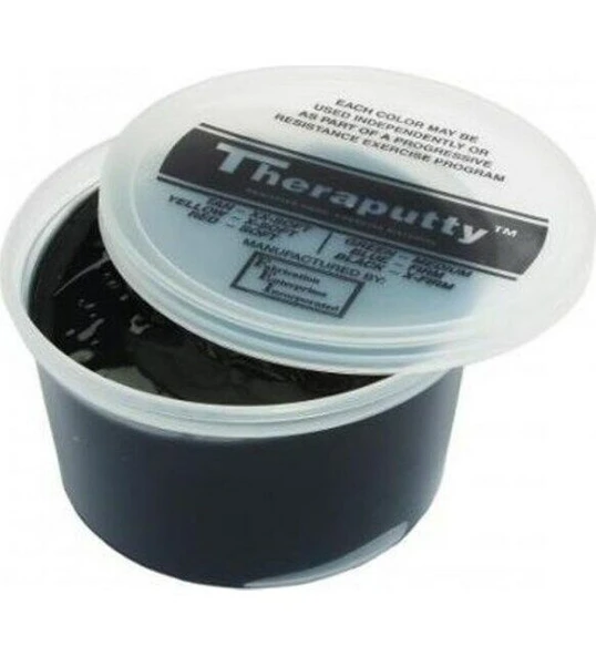 CanDo Theraputty Egzersiz Hamuru 56 Gr. Siyah-X Firm ürün görseli 1