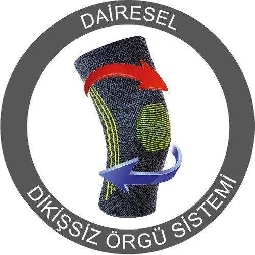 Örme Fleksible Balenli Dizlik NUMARA 4 - Resim 4