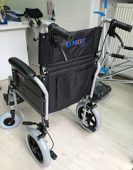 Comfort Plus DM-327 Mini Özellikli Transfer Tekerlekli Sandalyesi ürün görseli 1