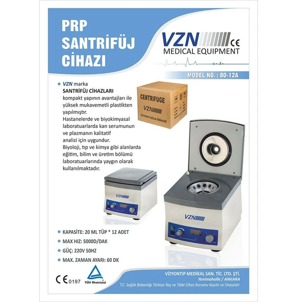 Santrifüj Cihazı 80-2a - Resim 2