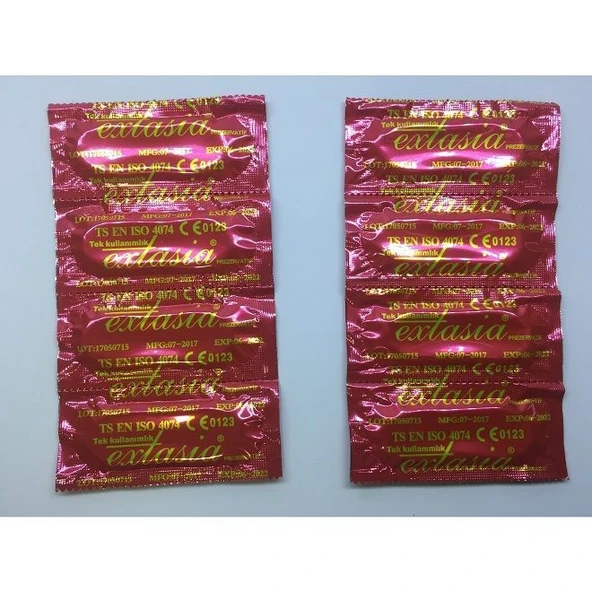 Extesia Prezarvatif Condom 100 Adet - Resim 2
