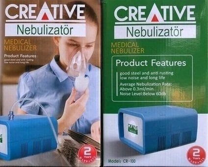 Creative CR-100 Kompresörlü Nebulizatör Cihazı ürün görseli 1