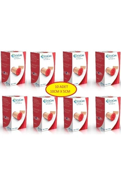 Octacare Bez Tıbbi Flaster 5m X 10cm 10 Adet ürün görseli 1