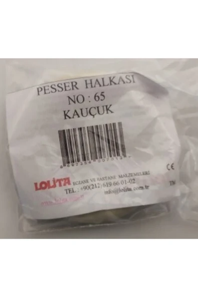 Kauçuk Pesser Halkası No 65 - Resim 2
