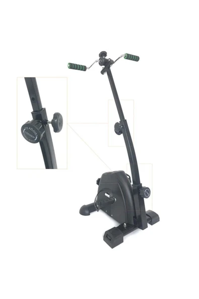 Çift Pedallı Ekranlı Egzersiz Bisikleti - Resim 2