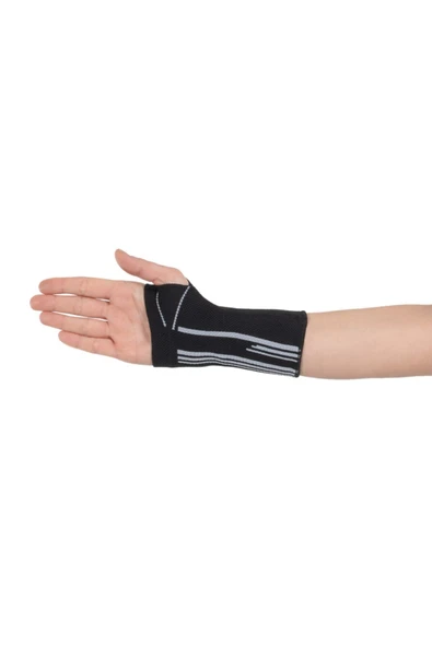Sportif Elastik Örme El Bilekliği SOL--MEDİUM - Resim 3