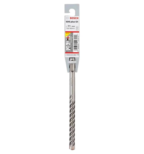 BOSCH SDS-Plus-5X K-Delici Ucu 11*260 mm 1li ürün görseli 1