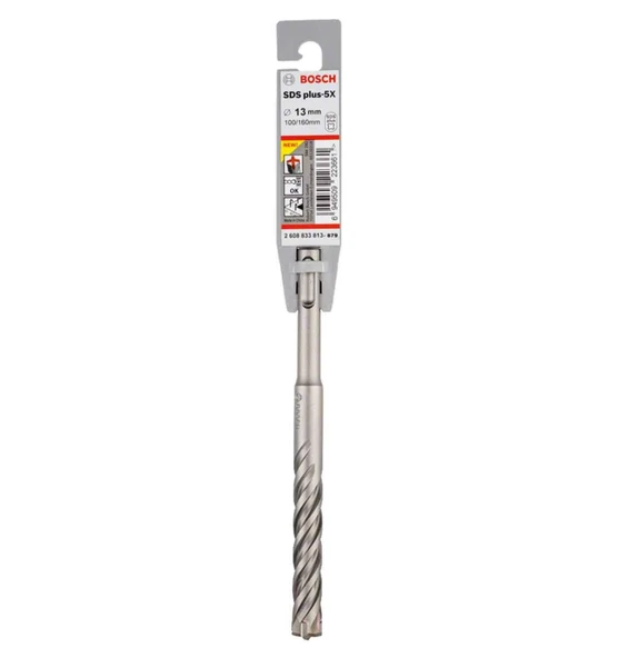 BOSCH SDS-Plus-5X K-Delici Ucu 13*160 mm 1li ürün görseli 1