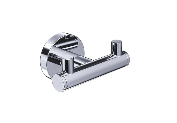 Bocchi Piave Bornoz Askılık İkili Krom 3015-0001 ürün görseli 1