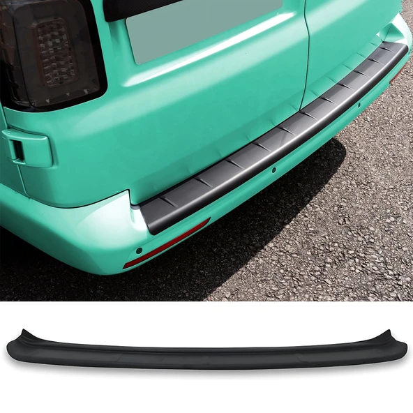 Ehiltek  Renault Trafic Arka Tampon Eşiği - Mat Siyah| 2014+ ürün görseli 1