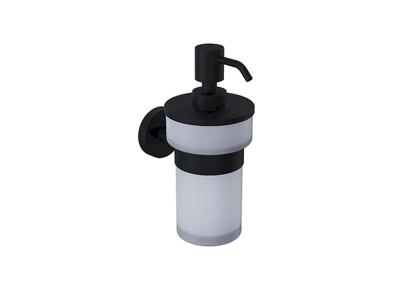 Bocchi Piave Sıvı Sabunluk Mat Siyah 3015-0012-AB ürün görseli 1